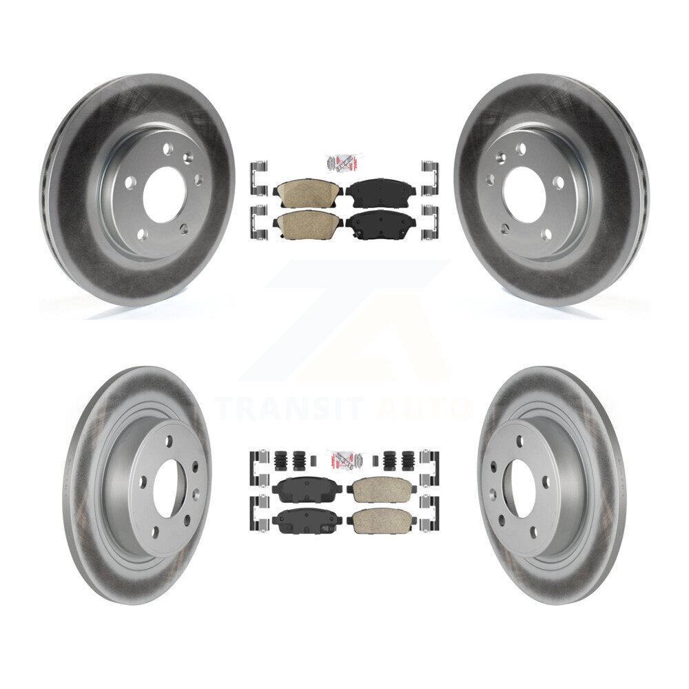 Transit Auto KGA-102894 Disc Brake Kit for 2011-2017 Chevrolet Cruze, Buick Verano and More - Front and Rear