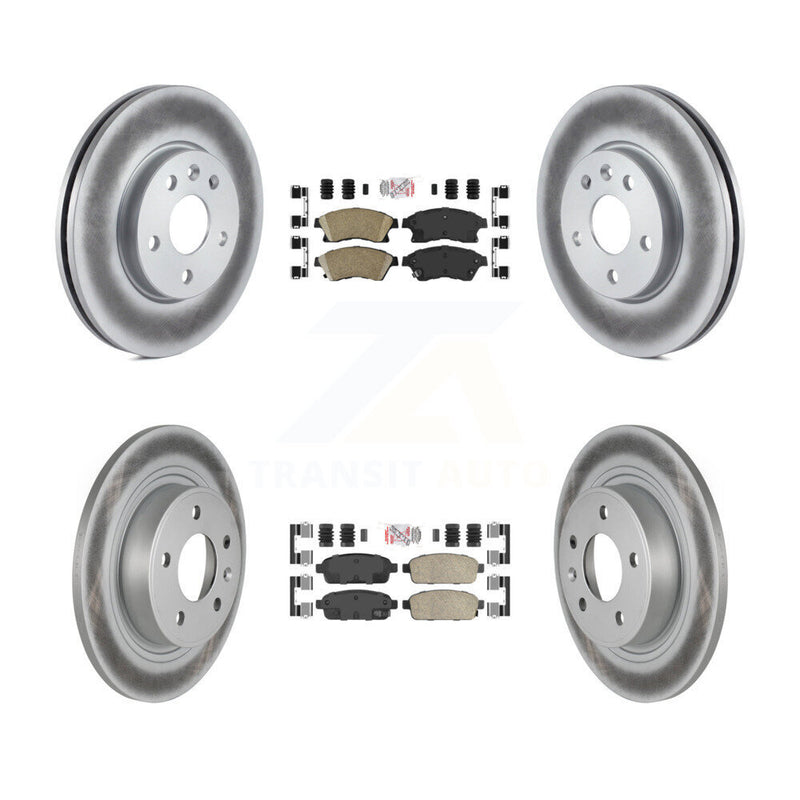 Transit Auto KGA-102898 Disc Brake Kit for 2013 Chevrolet Cruze - Front and Rear