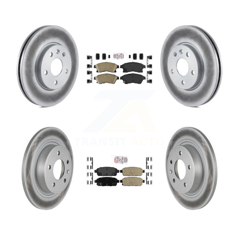 Transit Auto KGA-102900 Disc Brake Kit for 2013 Chevrolet Cruze - Front and Rear