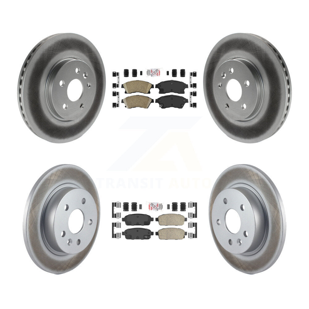 Transit Auto KGA-102902 Disc Brake Kit for 2013-2014 Chevrolet Sonic - Front and Rear