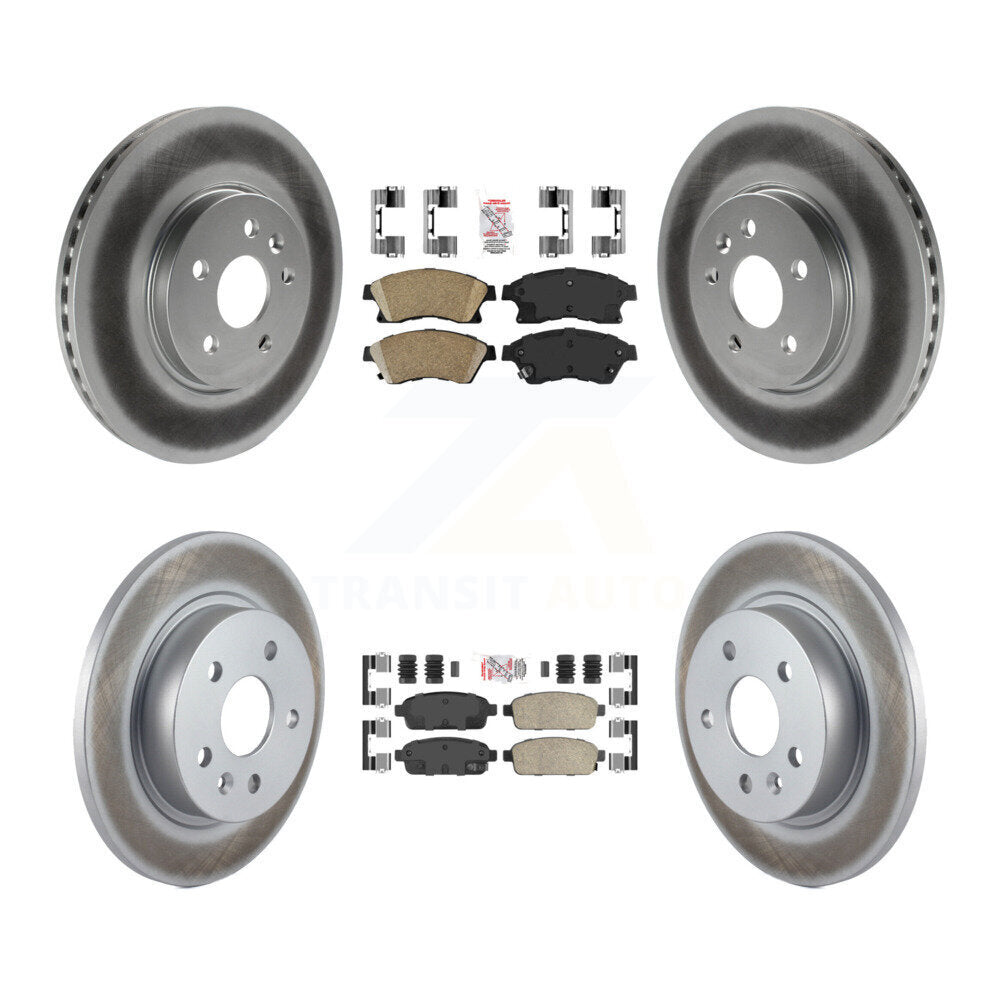 Transit Auto KGA-102903 Disc Brake Kit for 2013-2014 Chevrolet Sonic - Front and Rear