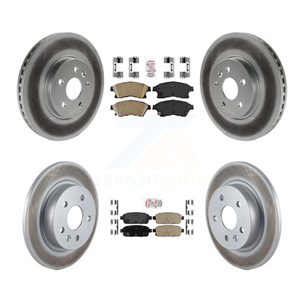 Transit Auto KGA-102905 Disc Brake Kit for 2013-2014 Chevrolet Sonic - Front and Rear