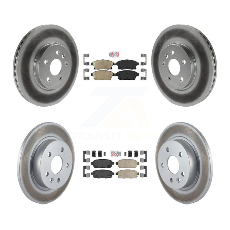Transit Auto KGA-102906 Disc Brake Kit for 2013-2017 Buick Encore, Chevrolet Trax - Front and Rear