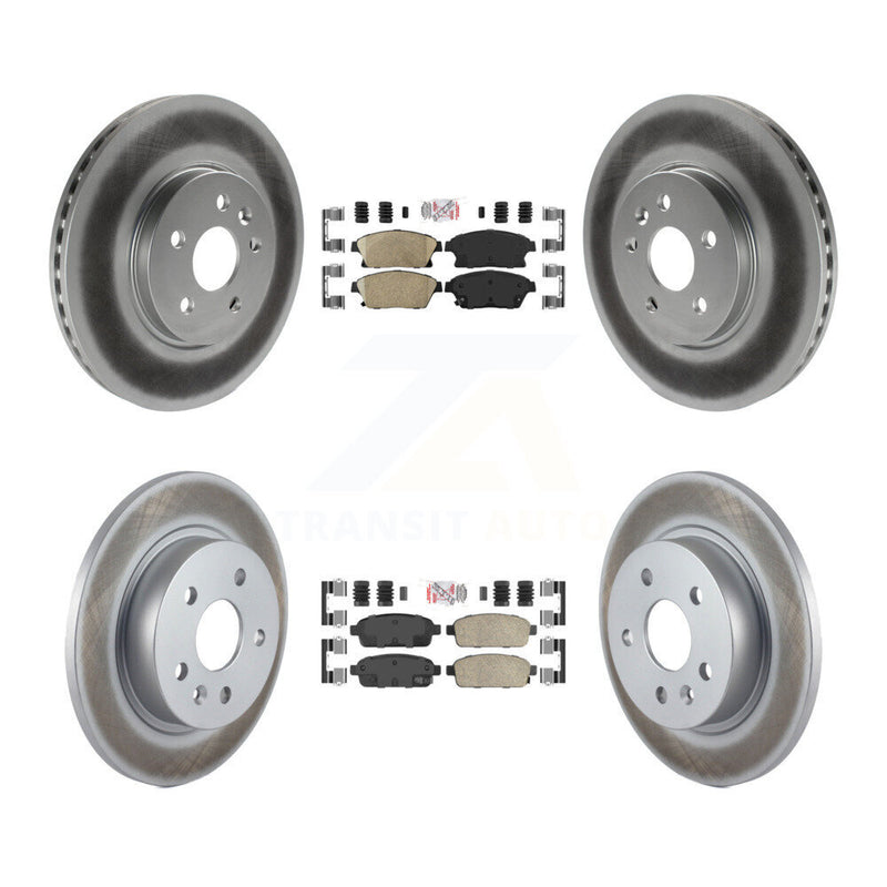 Transit Auto KGA-102907 Disc Brake Kit for 2013-2017 Buick Encore, Chevrolet Trax - Front and Rear