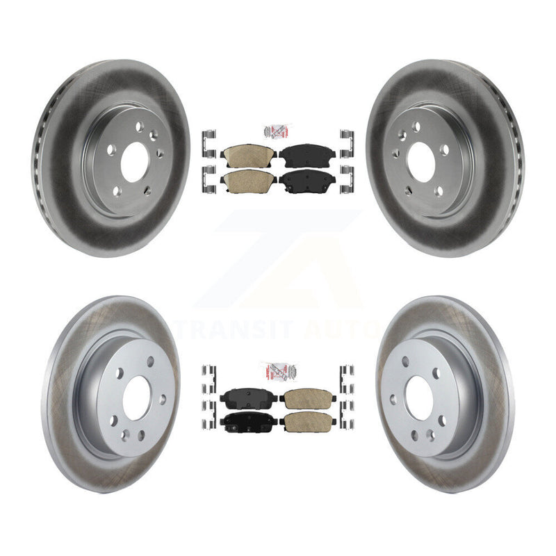 Transit Auto KGA-102908 Disc Brake Kit for 2013-2017 Buick Encore, Chevrolet Trax - Front and Rear