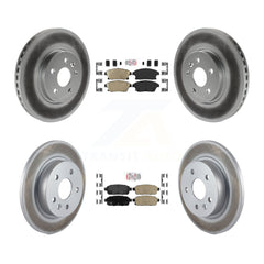 Transit Auto KGA-102909 Disc Brake Kit for 2013-2017 Buick Encore, Chevrolet Trax - Front and Rear