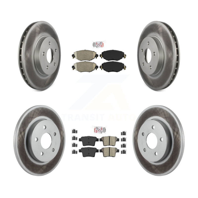 Transit Auto KGA-102911 Disc Brake Kit for 2005-2008 Jaguar X-Type - Front and Rear