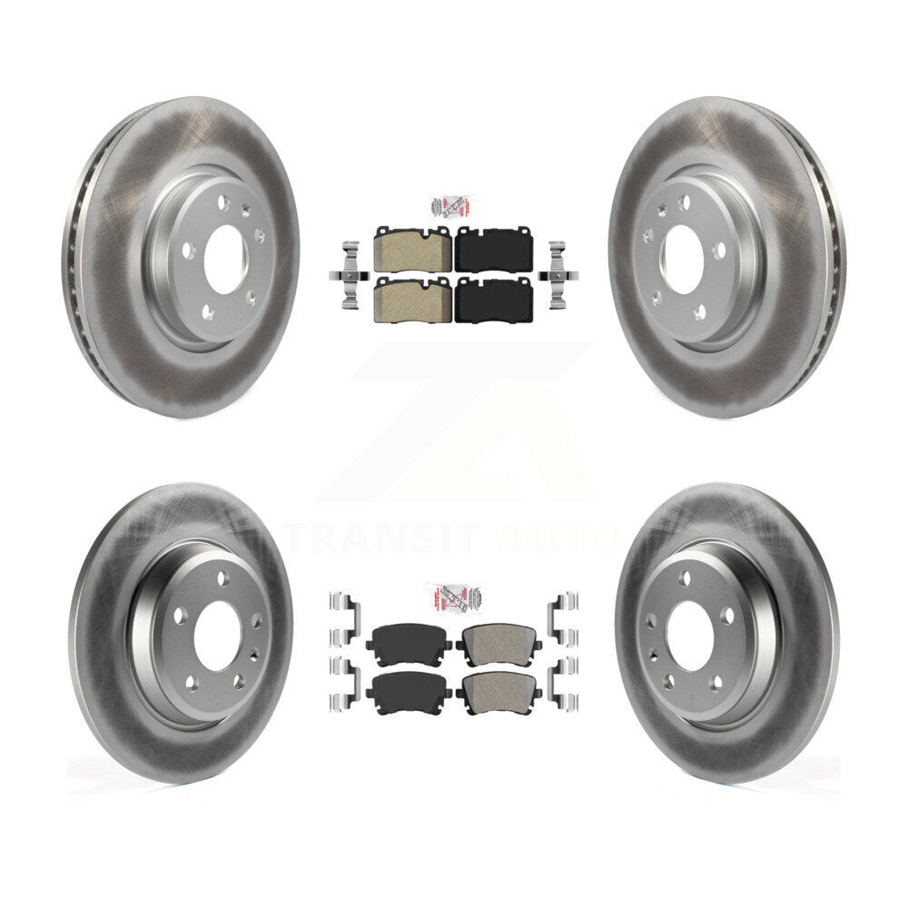 Transit Auto KGA-102916 Disc Brake Kit for 2016 Audi Q5 - Front and Rear