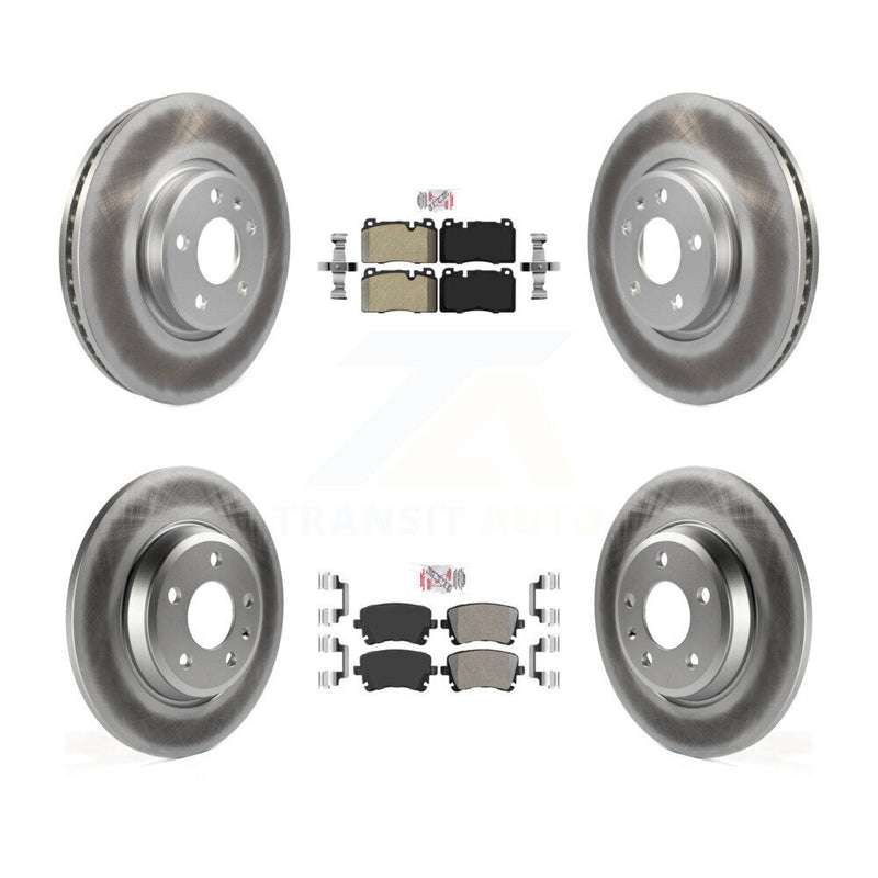 Transit Auto KGA-102916 Disc Brake Kit for 2016 Audi Q5 - Front and Rear
