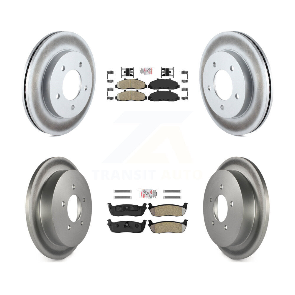 Transit Auto KGA-102923 Disc Brake Kit for 1999-2004 Ford F-150 Heritage, Ford F-150 - Front and Rear