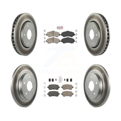 Transit Auto KGA-102925 Disc Brake Kit for 2008-2012 Chrysler Town & Country, Dodge Grand Caravan and More - Front and Rear