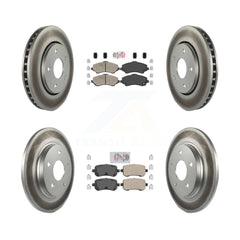 Transit Auto KGA-102926 Disc Brake Kit for 2008-2012 Chrysler Town & Country, Dodge Grand Caravan and More - Front and Rear