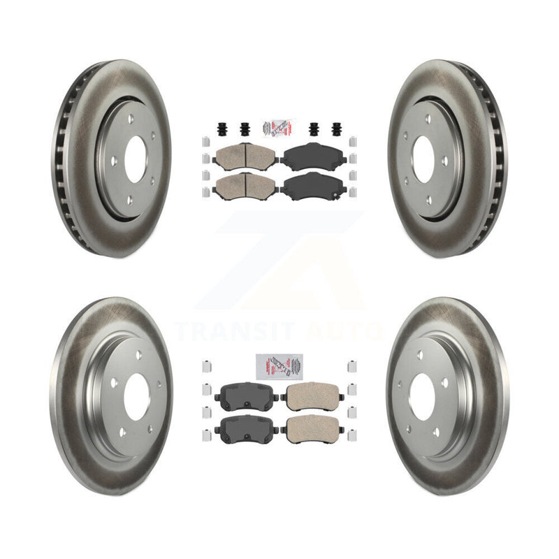Transit Auto KGA-102926 Disc Brake Kit for 2008-2012 Chrysler Town & Country, Dodge Grand Caravan and More - Front and Rear