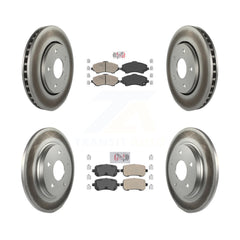 Transit Auto KGA-102927 Disc Brake Kit for 2008-2012 Chrysler Town & Country, Dodge Grand Caravan and More - Front and Rear