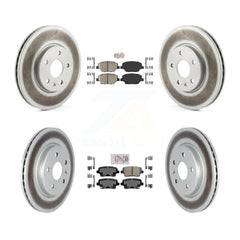 Transit Auto KGA-102930 Disc Brake Kit for 2019 Cadillac XT4 - Front and Rear
