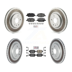 Transit Auto KGA-102931 Disc Brake Kit for 2020-2023 Buick Envision, Cadillac XT4 - Front and Rear