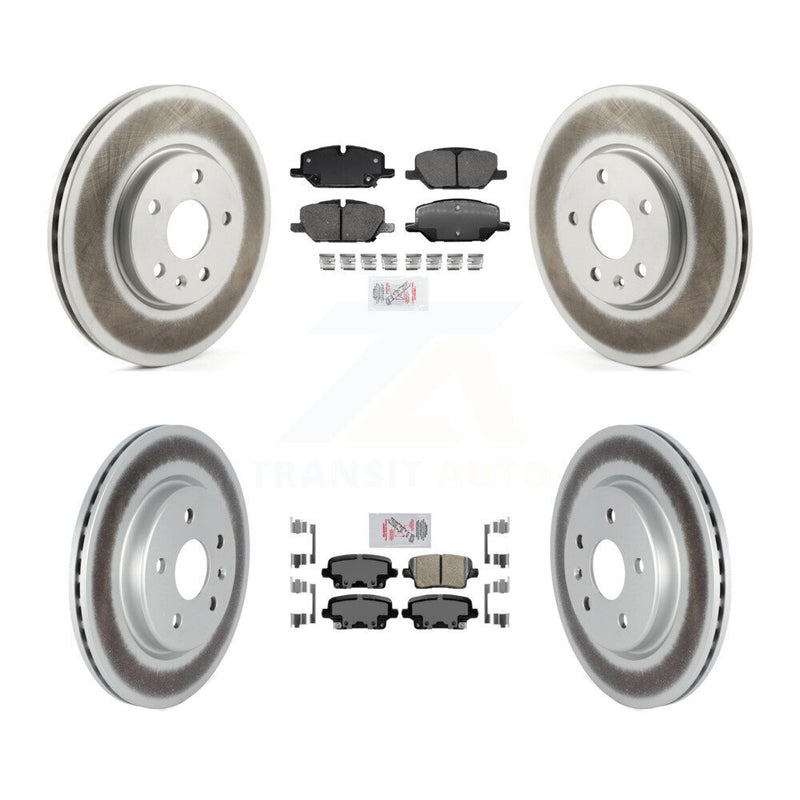 Transit Auto KGA-102931 Disc Brake Kit for 2020-2023 Buick Envision, Cadillac XT4 - Front and Rear