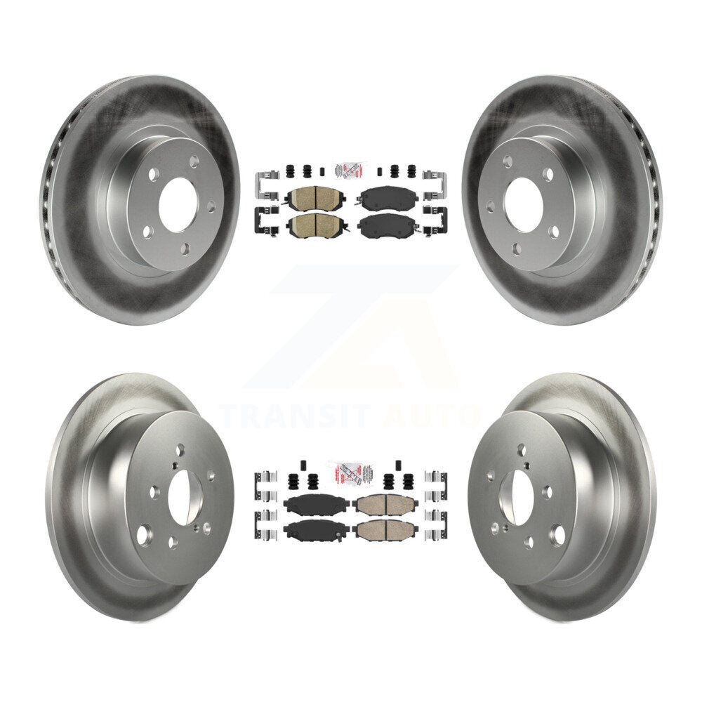 Transit Auto KGA-102936 Disc Brake Kit for 2012-2016 Subaru Impreza - Front and Rear