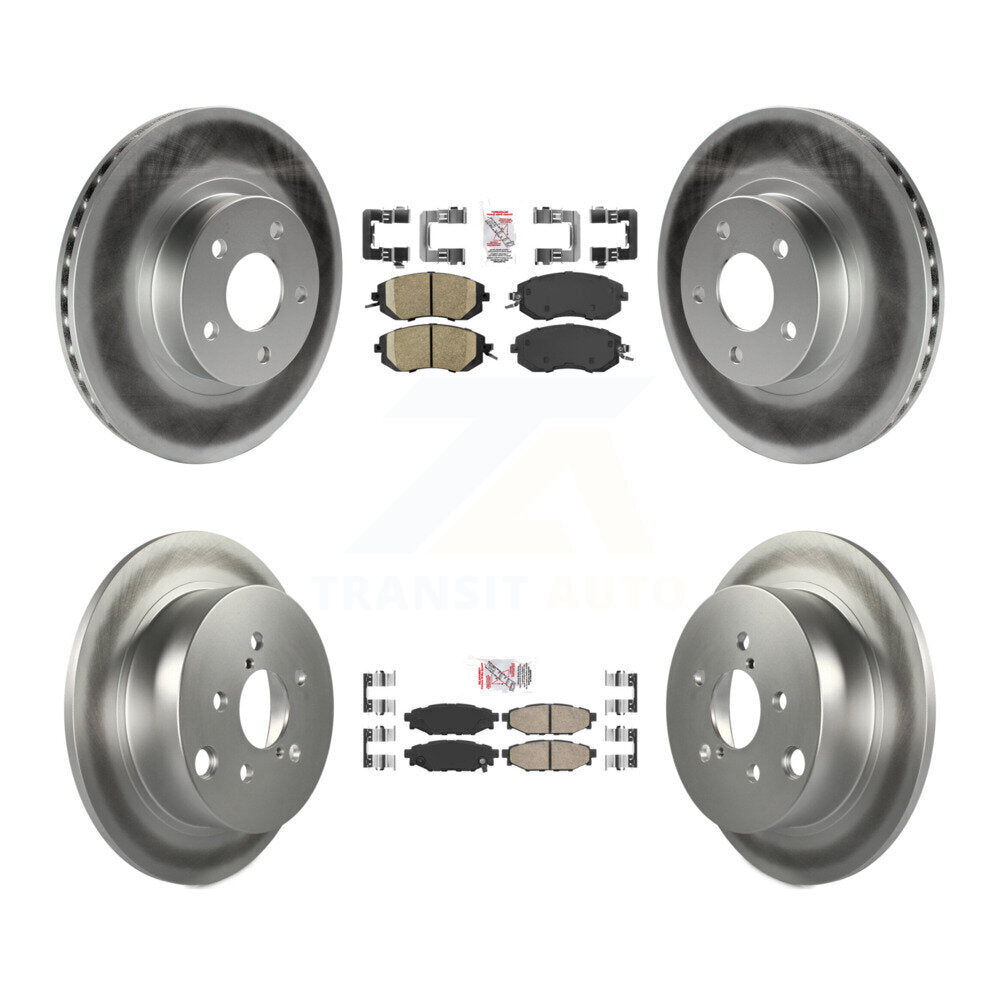 Transit Auto KGA-102941 Disc Brake Kit for 2012-2016 Subaru Impreza - Front and Rear