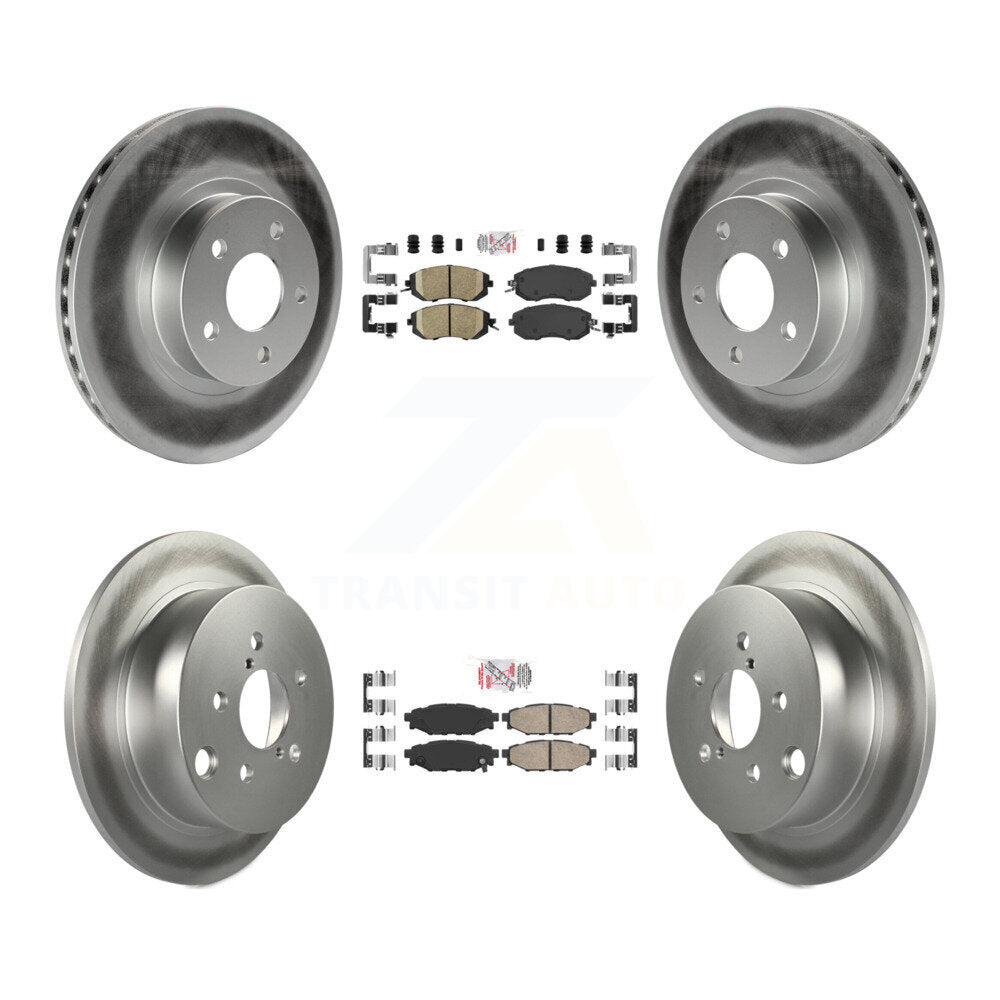 Transit Auto KGA-102942 Disc Brake Kit for 2012-2016 Subaru Impreza - Front and Rear