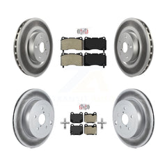 Transit Auto KGA-102944 Disc Brake Kit for 2008-2017 Subaru WRX STI, Subaru Impreza - Front and Rear