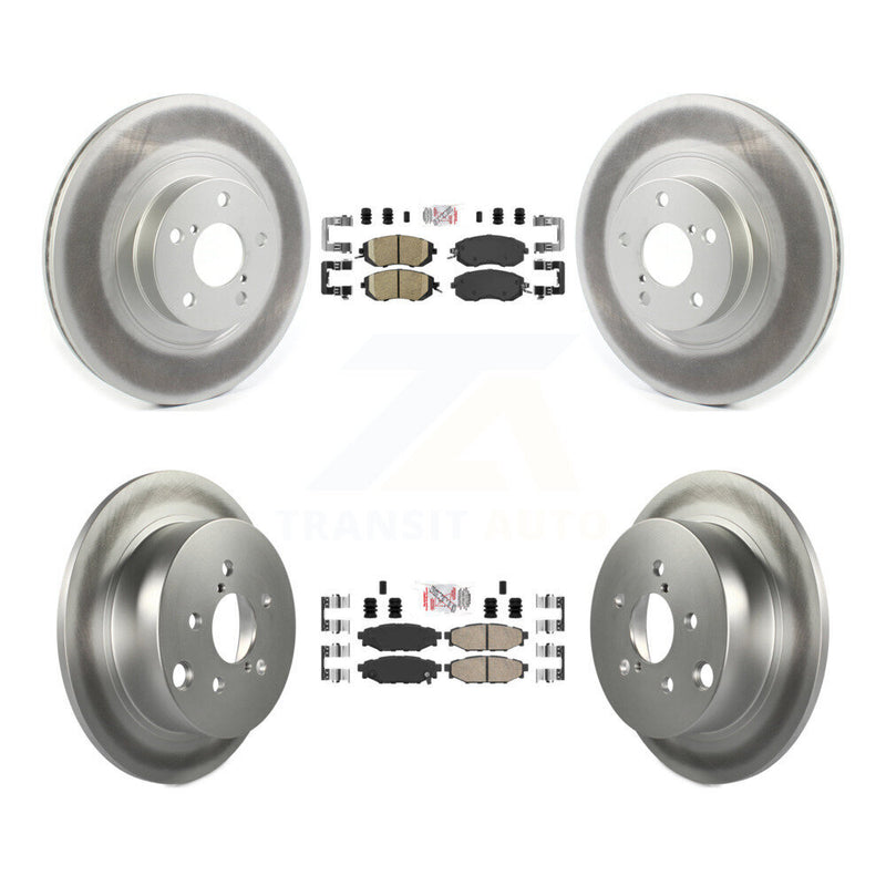 Transit Auto KGA-102947 Disc Brake Kit for 2013-2018 Subaru Crosstrek, Subaru Forester, Subaru XV Crosstrek - Front and Rear