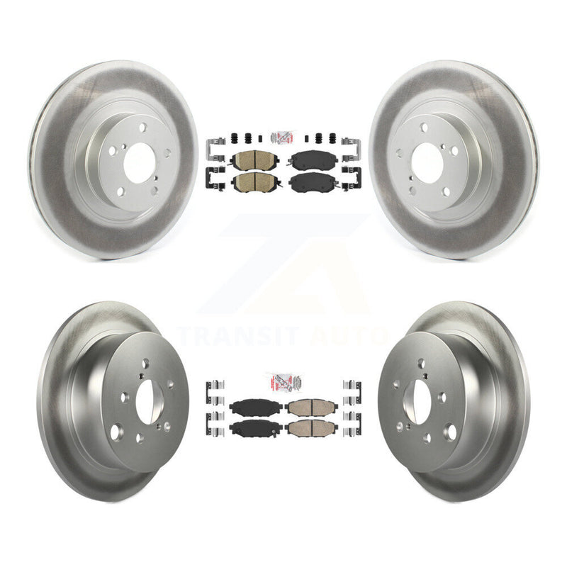 Transit Auto KGA-102948 Disc Brake Kit for 2013-2018 Subaru Crosstrek, Subaru Forester, Subaru XV Crosstrek - Front and Rear
