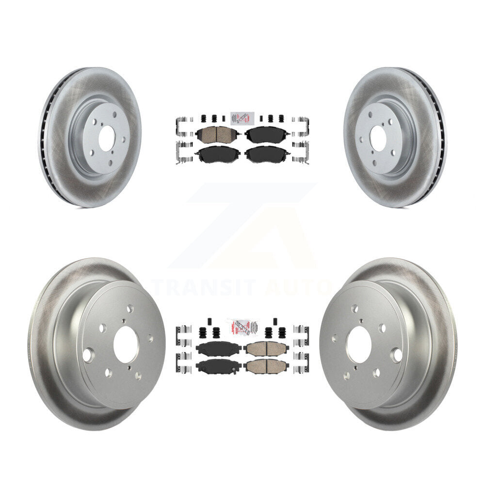 Transit Auto KGA-102949 Disc Brake Kit for 2015-2019 Subaru WRX - Front and Rear
