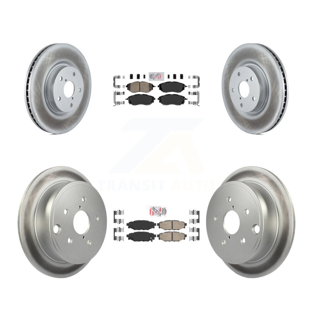 Transit Auto KGA-102951 Disc Brake Kit for 2015-2019 Subaru WRX - Front and Rear