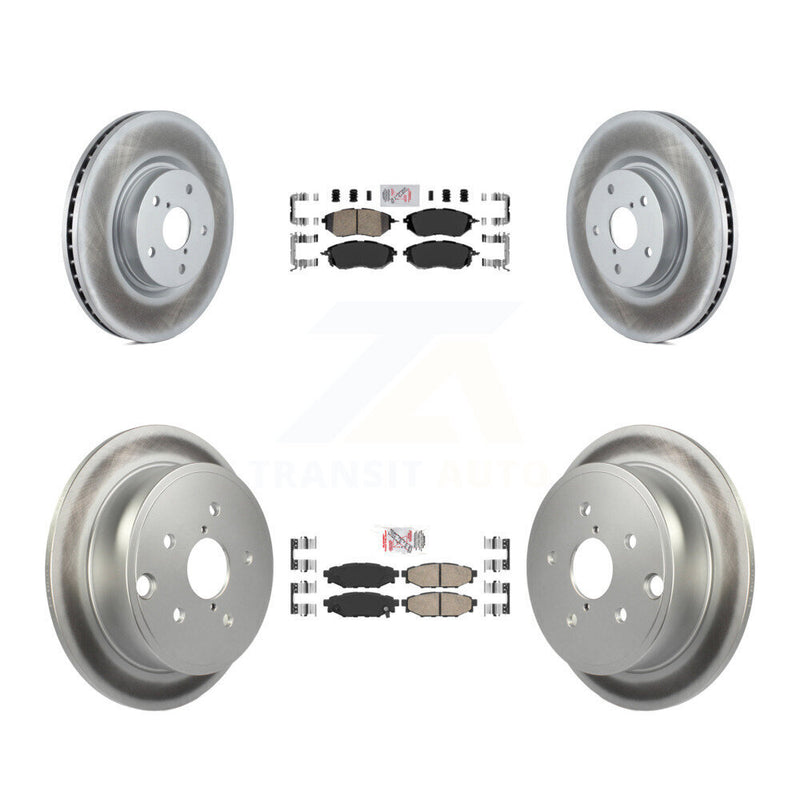 Transit Auto KGA-102951 Disc Brake Kit for 2015-2019 Subaru WRX - Front and Rear