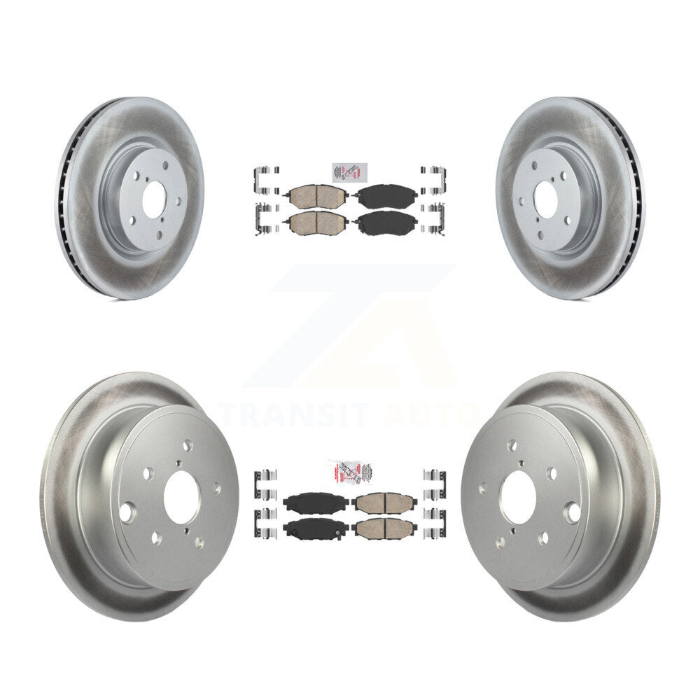 Transit Auto KGA-102952 Disc Brake Kit for 2015-2019 Subaru WRX - Front and Rear