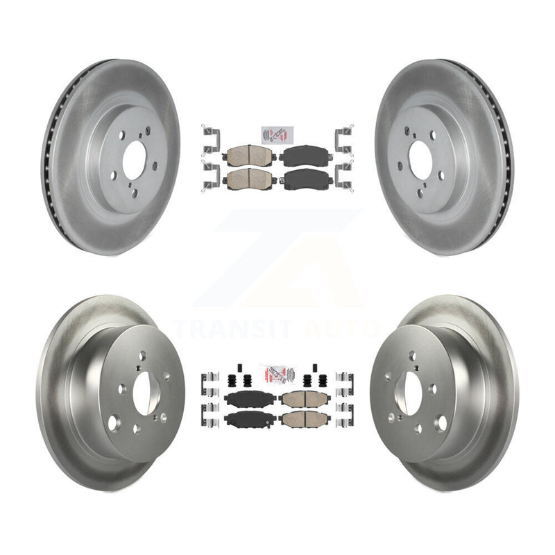 Transit Auto KGA-102953 Disc Brake Kit for 2017-2023 Subaru Crosstrek, Subaru Impreza - Front and Rear
