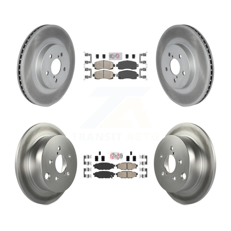 Transit Auto KGA-102954 Disc Brake Kit for 2017-2023 Subaru Crosstrek, Subaru Impreza - Front and Rear