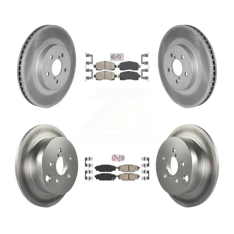 Transit Auto KGA-102955 Disc Brake Kit for 2017-2023 Subaru Crosstrek, Subaru Impreza - Front and Rear