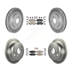 Transit Auto KGA-102956 Disc Brake Kit for 2017-2023 Subaru Crosstrek, Subaru Impreza - Front and Rear