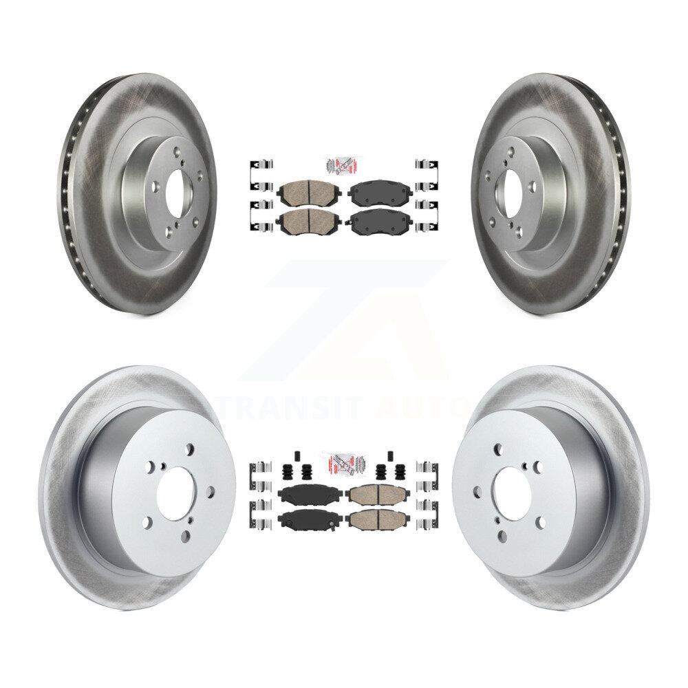 Transit Auto KGA-102957 Disc Brake Kit for 2005 Subaru Legacy, Subaru Outback - Front and Rear