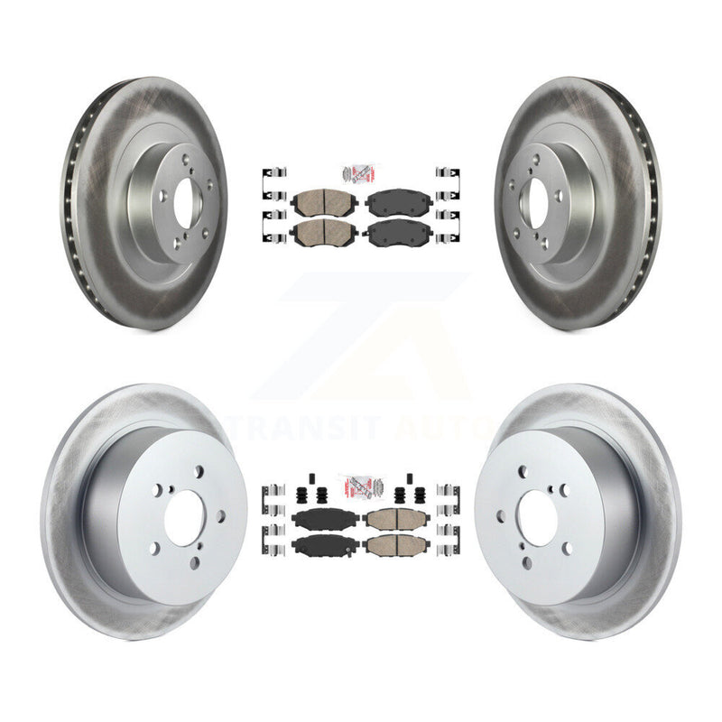 Transit Auto KGA-102957 Disc Brake Kit for 2005 Subaru Legacy, Subaru Outback - Front and Rear