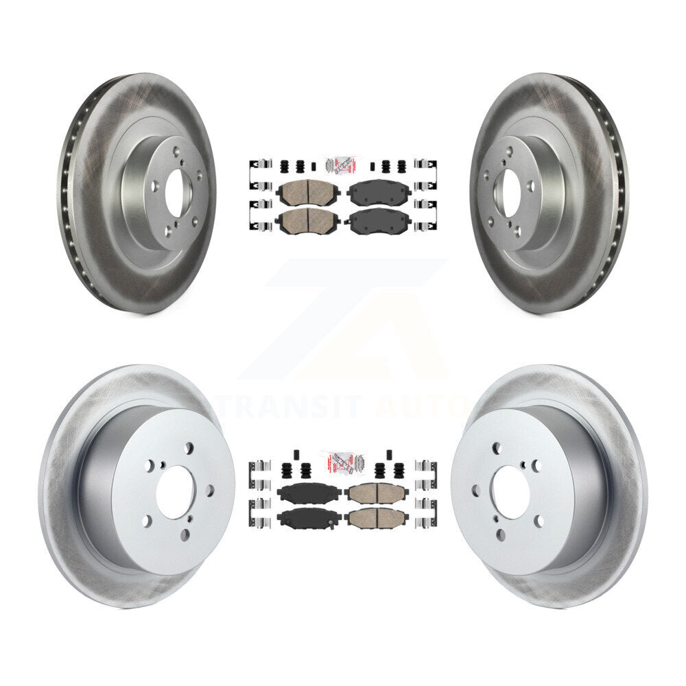 Transit Auto KGA-102958 Disc Brake Kit for 2005 Subaru Legacy, Subaru Outback - Front and Rear