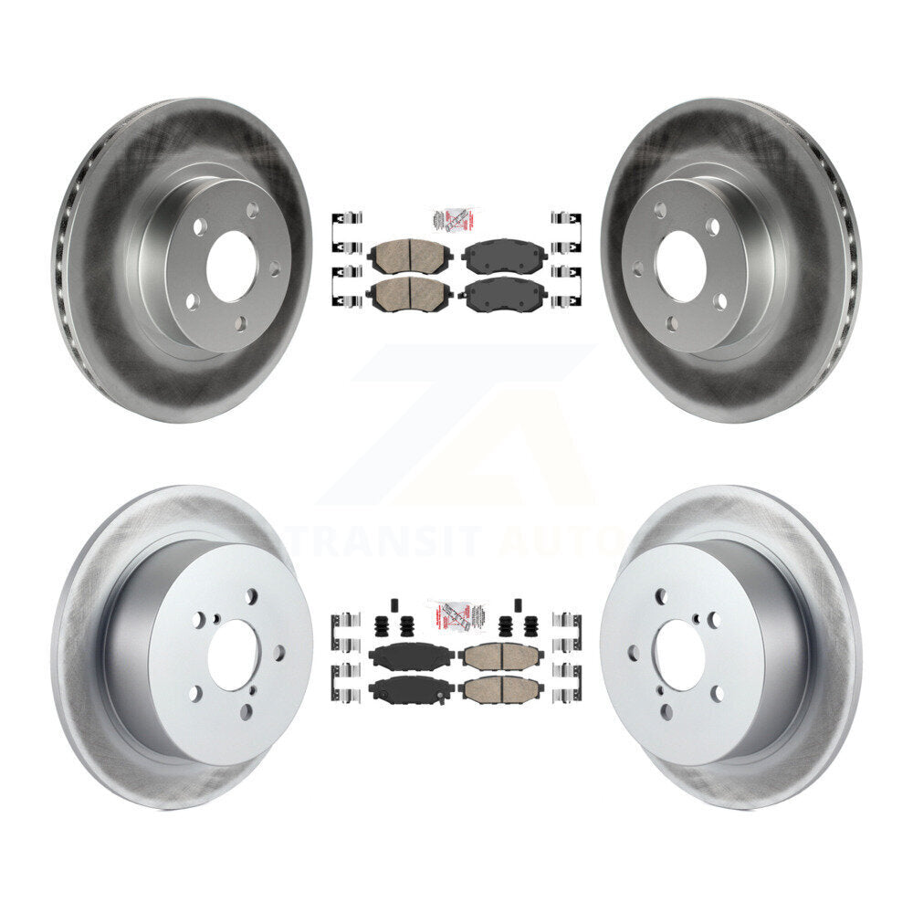 Transit Auto KGA-102959 Disc Brake Kit for 2005 Subaru Legacy - Front and Rear