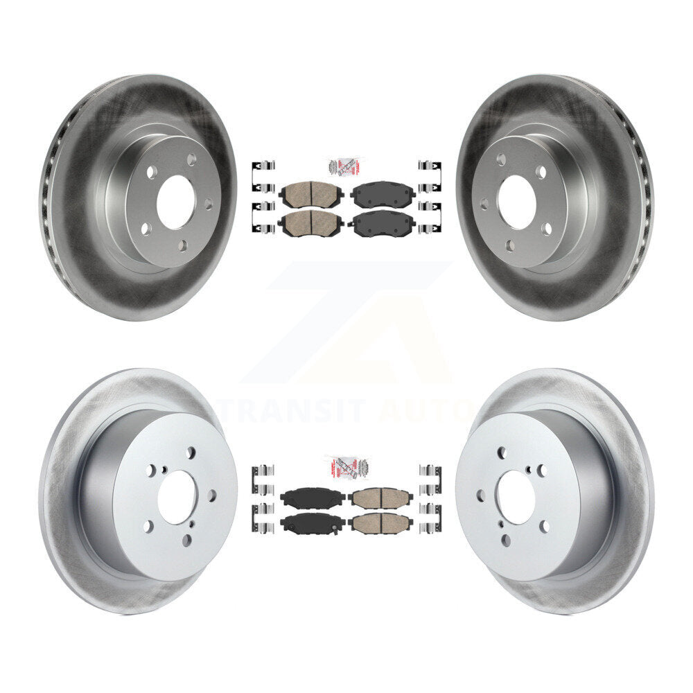 Transit Auto KGA-102963 Disc Brake Kit for 2005 Subaru Legacy - Front and Rear