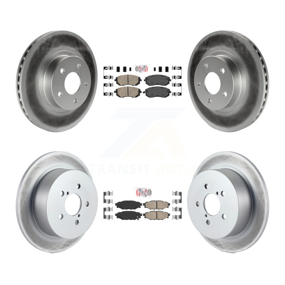 Transit Auto KGA-102964 Disc Brake Kit for 2005 Subaru Legacy - Front and Rear
