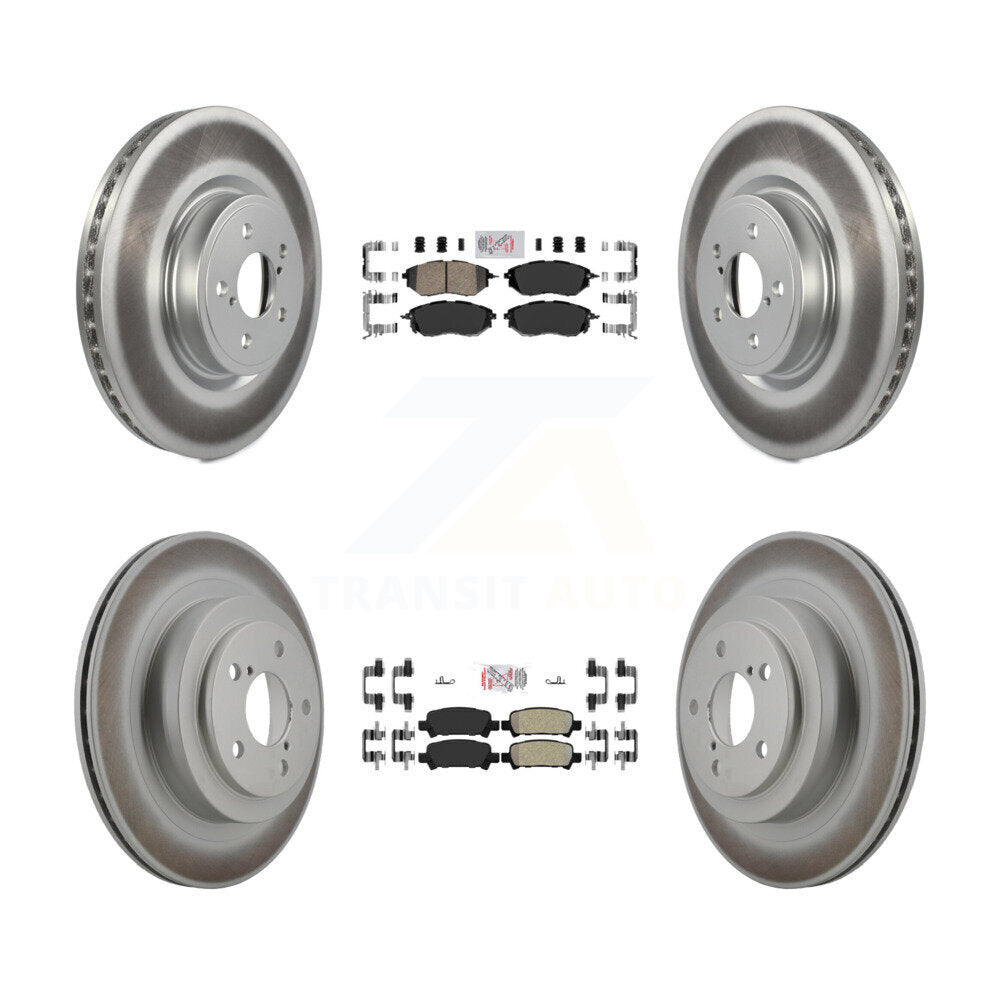 Transit Auto KGA-102965 Disc Brake Kit for 2005-2009 Subaru Legacy - Front and Rear