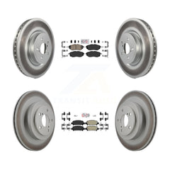 Transit Auto KGA-102965 Disc Brake Kit for 2005-2009 Subaru Legacy - Front and Rear