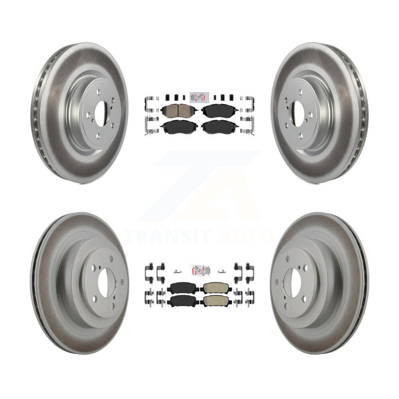 Transit Auto KGA-102965 Disc Brake Kit for 2005-2009 Subaru Legacy - Front and Rear