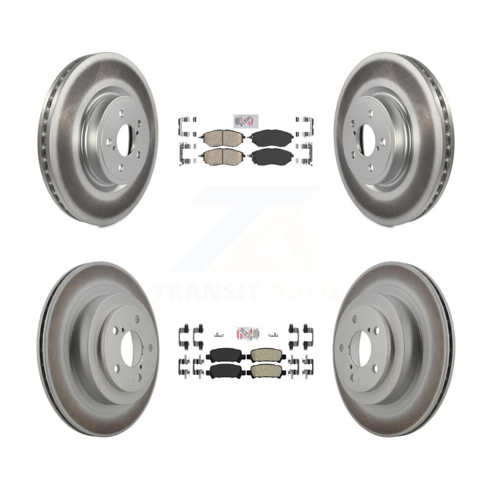 Transit Auto KGA-102966 Disc Brake Kit for 2005-2009 Subaru Legacy - Front and Rear