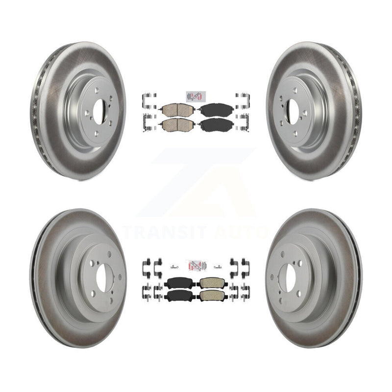 Transit Auto KGA-102966 Disc Brake Kit for 2005-2009 Subaru Legacy - Front and Rear
