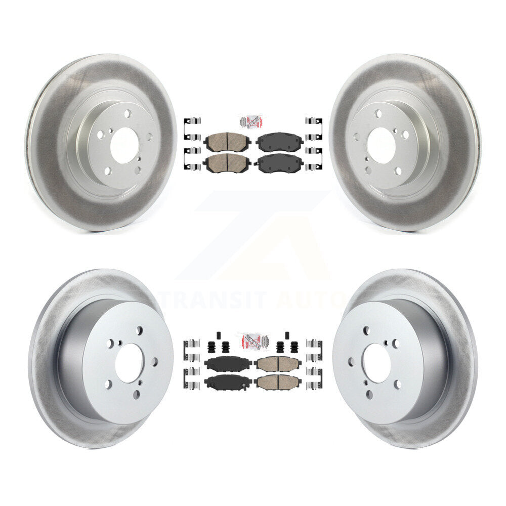 Transit Auto KGA-102967 Disc Brake Kit for 2005-2009 Subaru Legacy, Subaru Outback - Front and Rear