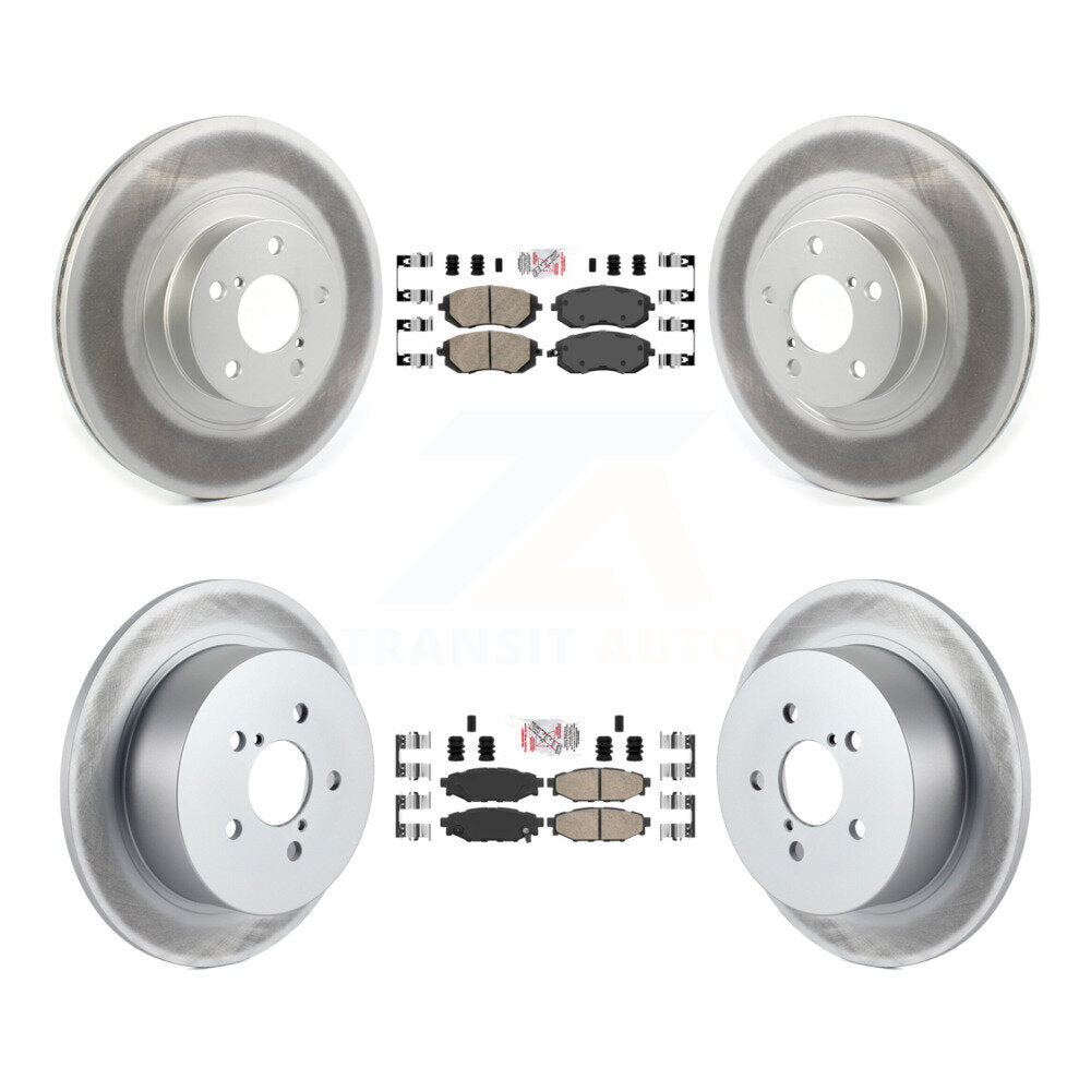 Transit Auto KGA-102968 Disc Brake Kit for 2005-2009 Subaru Legacy, Subaru Outback - Front and Rear