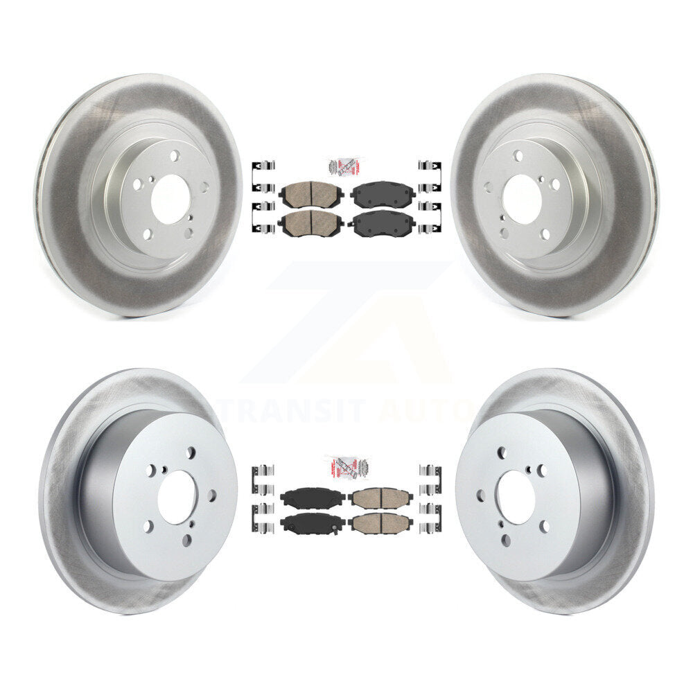 Transit Auto KGA-102969 Disc Brake Kit for 2005-2009 Subaru Legacy, Subaru Outback - Front and Rear