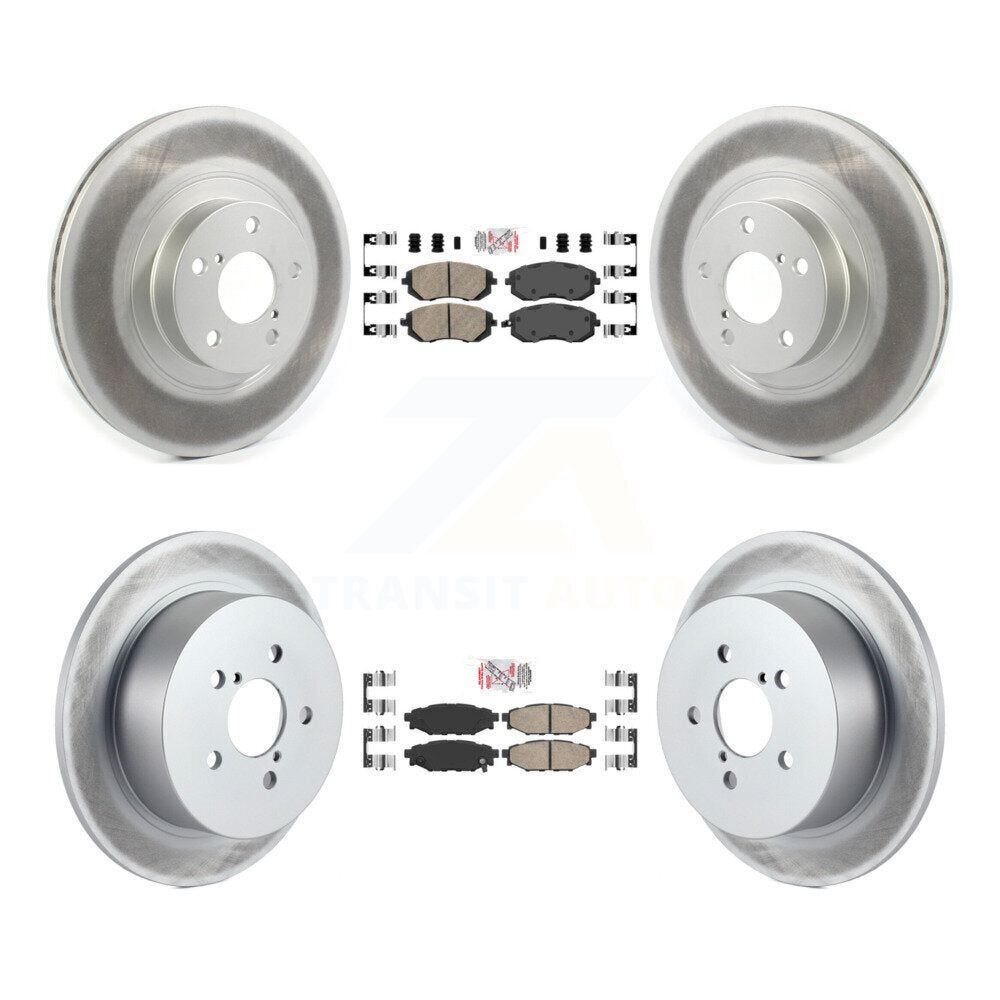 Transit Auto KGA-102970 Disc Brake Kit for 2005-2009 Subaru Legacy, Subaru Outback - Front and Rear